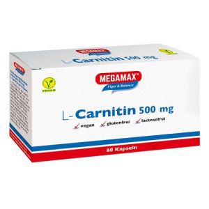 MEGAMAX L-Carnitin 500 mg Kapseln