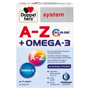 DOPPELHERZ A-Z+Omega-3 all-in-one system Kapseln