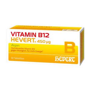 VITAMIN B12 HEVERT 450 μg Tabletten